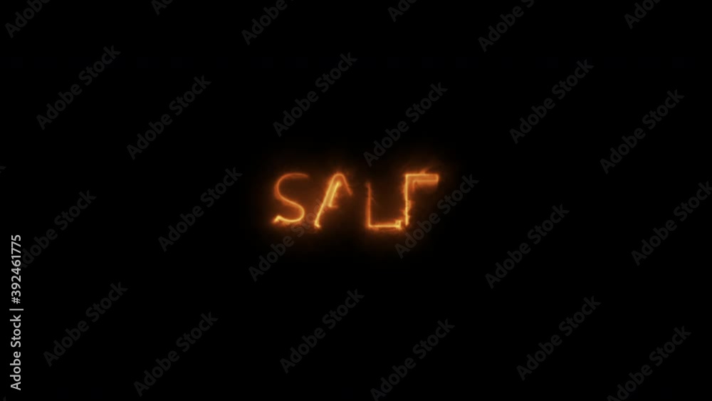 Sale animation fire discount promotion. Sale written with fire on black background - seamless loop. Looped animation. video 4k. You can overlay animation on your background or other video (in After Sale animation fire discount promotion. Sale written with fire on black background - seamless loop. Looped animation. video 4k. You can overlay animation on your background or other video (in After