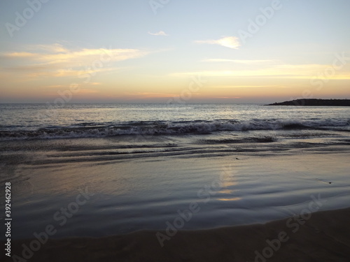 Beautiful seashore of coastal Gujarat, India