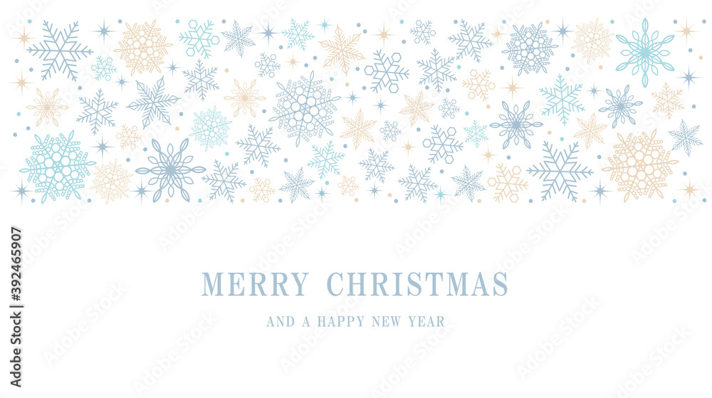 Fototapeta premium クリスマスのアブストラクト背景イラスト