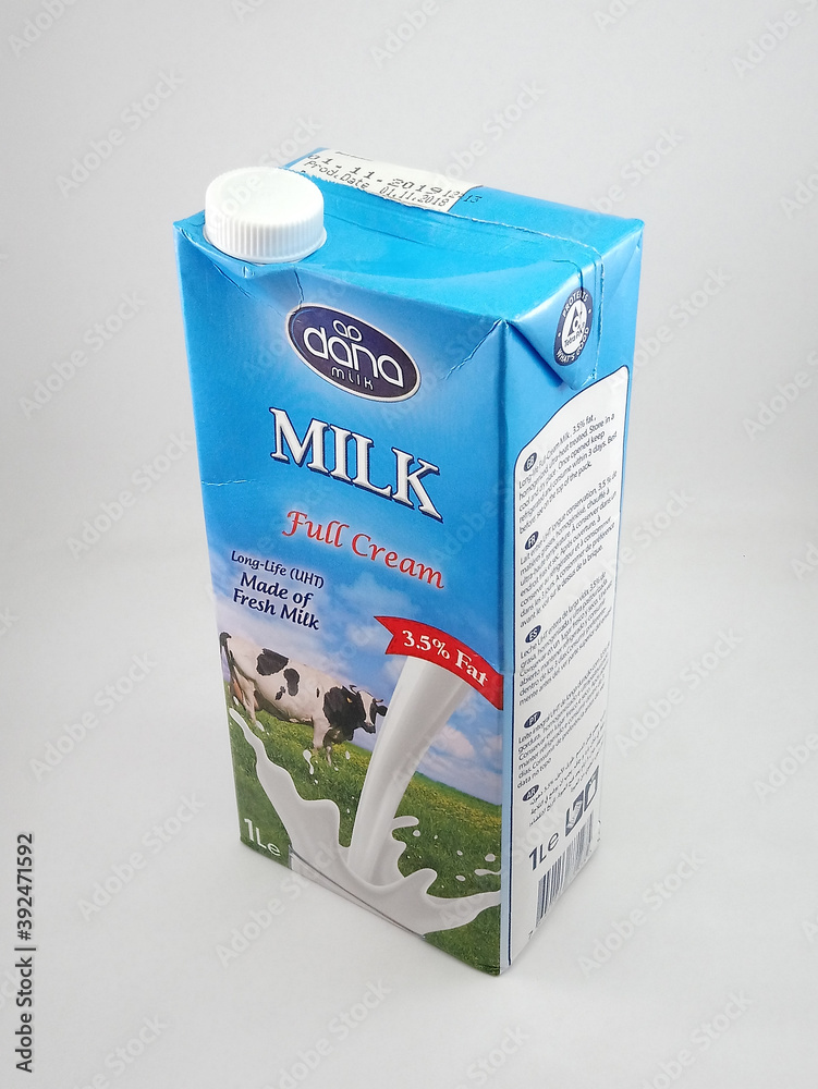 Dana full cream milk in Manila, Philippines Stock Photo Adobe Stock