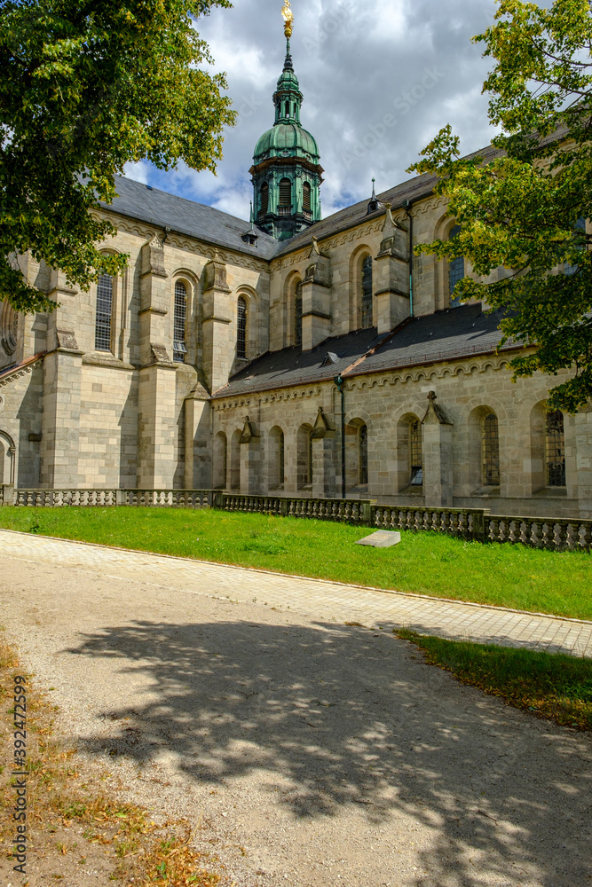 Zisterzienserabtei Kloster Ebrach,  Landkreis Bamberg, Oberfranken, Franken, Bayern, Deutschland