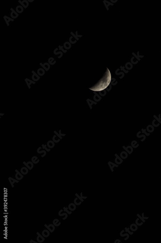 Slika na platnu moon in the sky