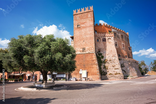 Konstfotografi Montalto di Castro Castle (Italy)