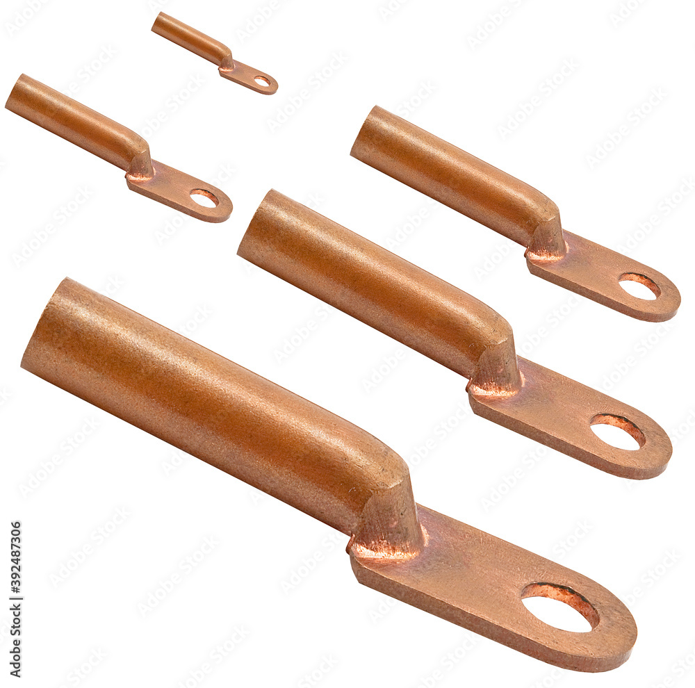 Copper electric terminals Copper electric terminals