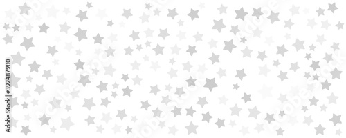 Gold white star seamless pattern background