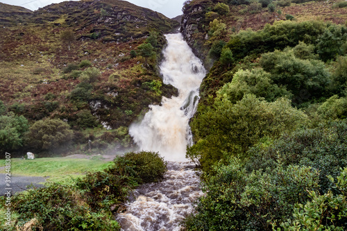 Assaranca Waterfall by Ardara in County Donegal - Ireland photo