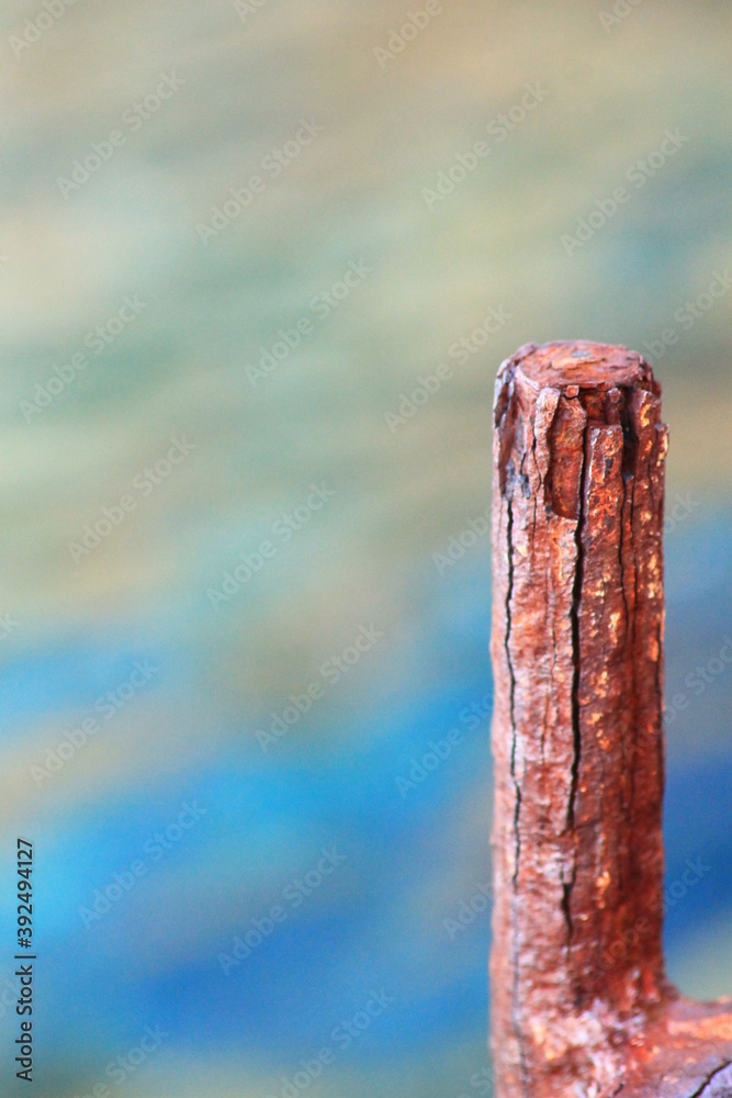 Fototapeta premium rusty pipe
