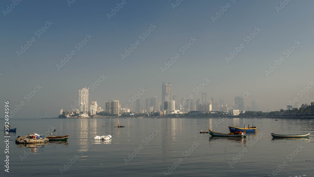 Bustling Mumbai is India's largest city and financial center Bustling Mumbai is India's largest city and financial center