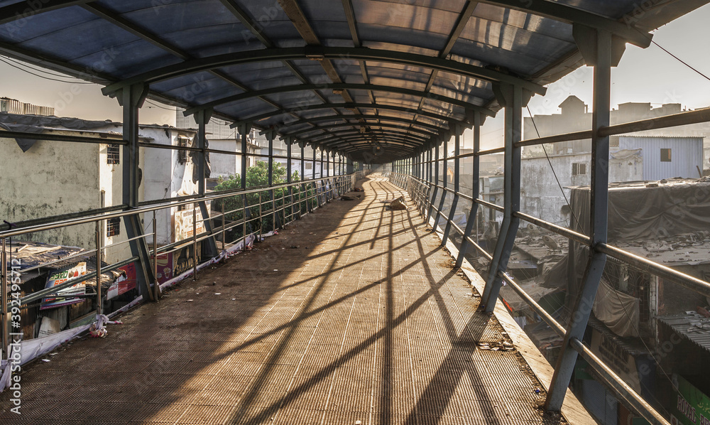 Dharavi is the largest slum in the world in the city of Mumbai in western India Dharavi is the largest slum in the world in the city of Mumbai in western India