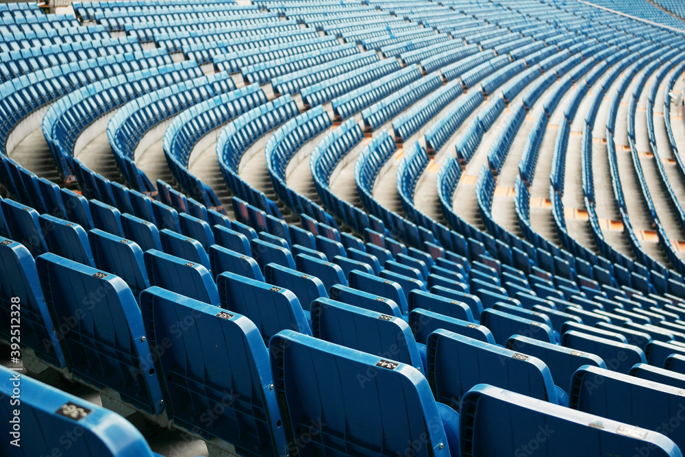 Fototapeta premium Seats in Stadium