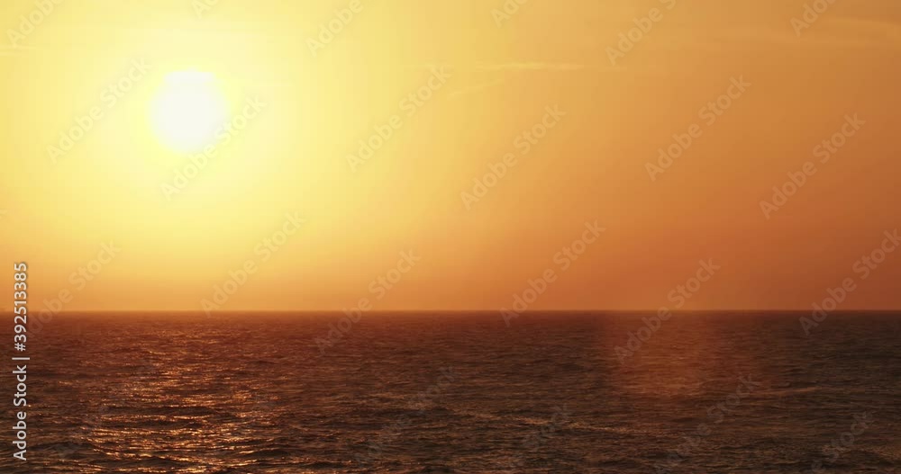 Sunset at the North Sea near the Port of Rotterdam, The Netherlands. Sunset at the North Sea near the Port of Rotterdam, The Netherlands.