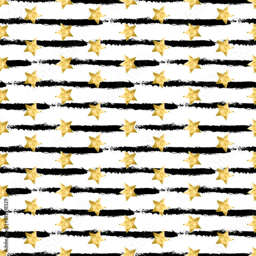 abstract golden pattern