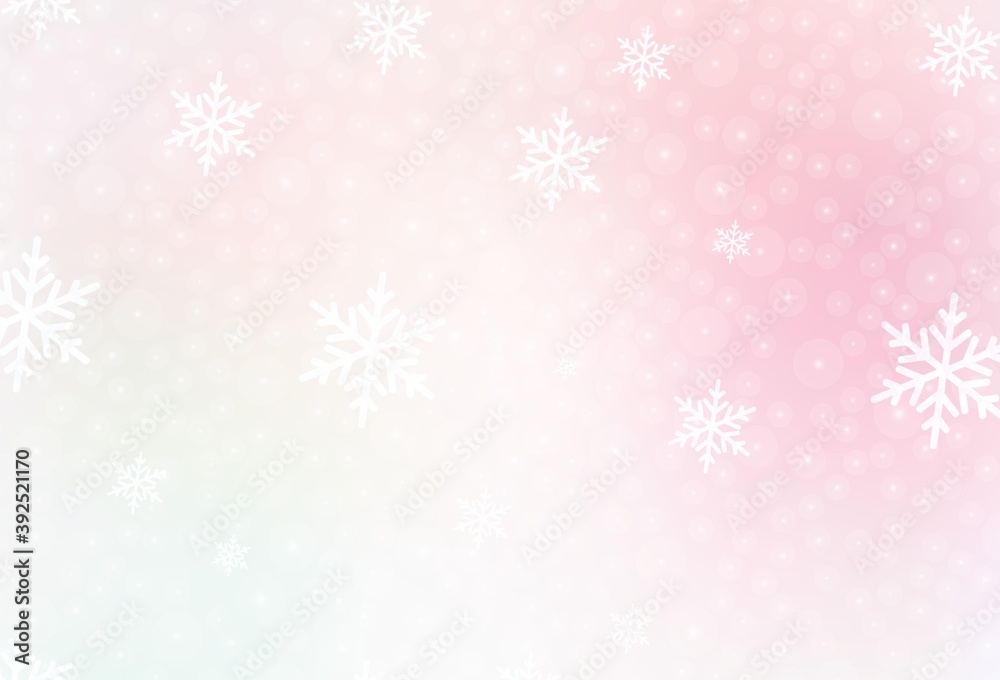 Light Pink, Yellow vector pattern in Christmas style. Light Pink, Yellow vector pattern in Christmas style.