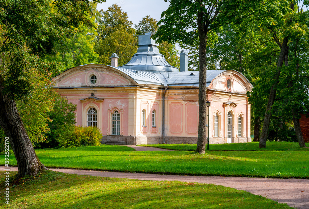 Chinese kitchen in Oranienbaum park, Lomonosov, Saint Petersburg, Russia Chinese kitchen in Oranienbaum park, Lomonosov, Saint Petersburg, Russia
