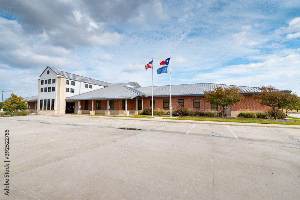 Steven E. Copeland Government Center - Denton County Tax Office in  Crossroads Texas Stock Photo | Adobe Stock
