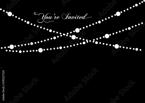 party lights background