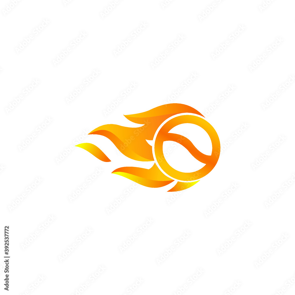 Fototapeta premium logo tennis icon vector templet