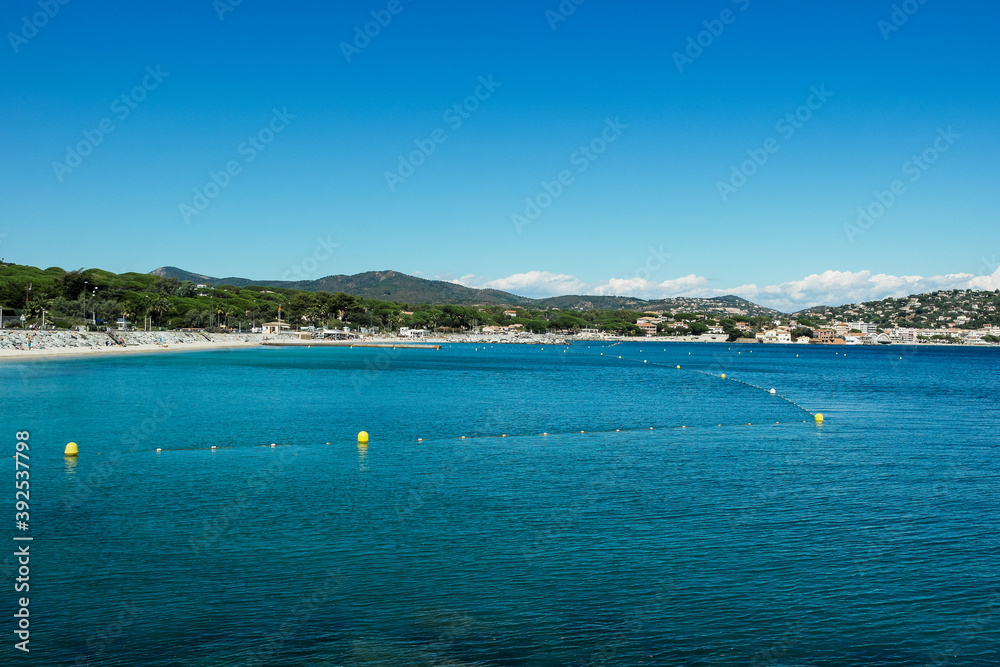 Obraz premium Sea View in Saint Tropez