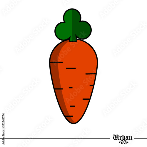 illustration of a carrot