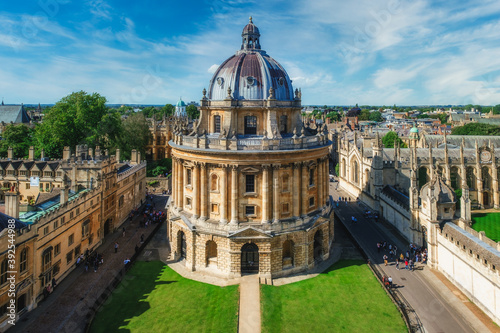 The city of Oxford and the Radcliffe Camera, a symbol of the University of Oxford photo