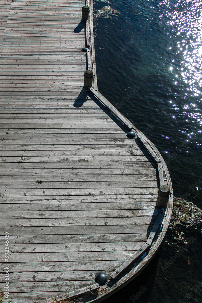 Fototapeta premium wooden pier