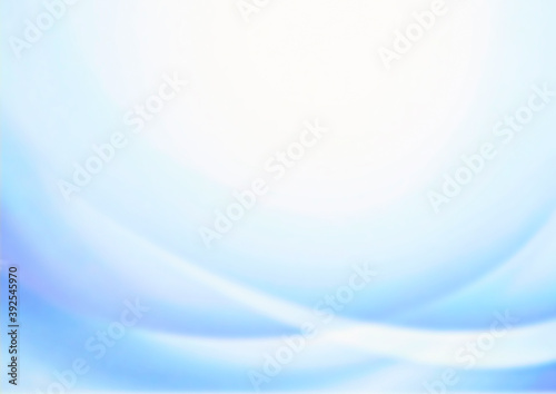 滑らかな曲線の交差　フレーム素材（水色）