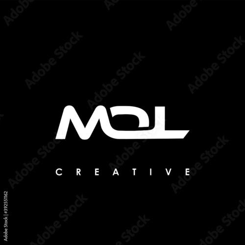 MOL Letter Initial Logo Design Template Vector Illustration	
