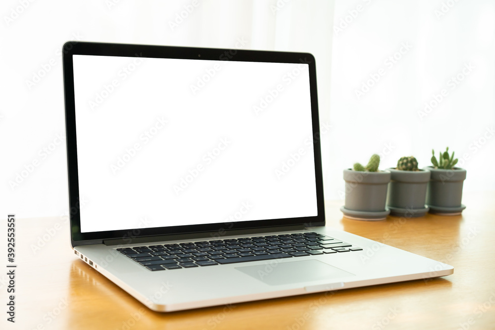 Isolated laptop computer screen with clipping path Isolated laptop computer screen with clipping path