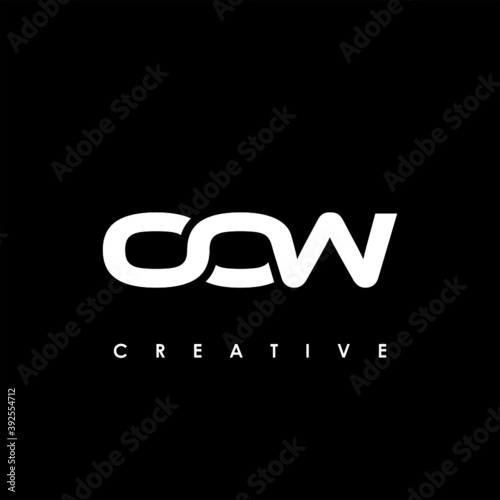 OOW Letter Initial Logo Design Template Vector Illustration	
 photo