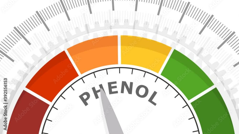 Scale with arrow. The lactic acid measuring device. Sign tachometer, speedometer, indicator. Scale with arrow. The lactic acid measuring device. Sign tachometer, speedometer, indicator.
