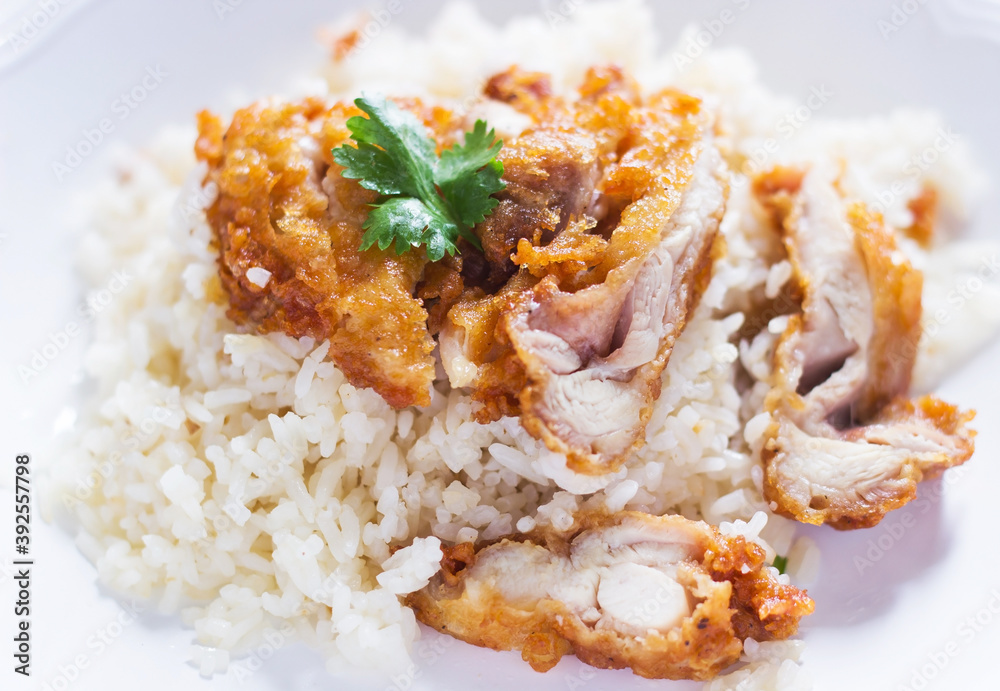 Thai chicken rice Thai chicken rice