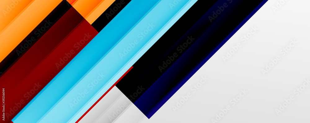 Geometric abstract backgrounds with shadow lines, modern forms, rectangles, squares and fluid gradients. Bright colorful stripes cool backdrops Geometric abstract backgrounds with shadow lines, modern forms, rectangles, squares and fluid gradients. Bright colorful stripes cool backdrops