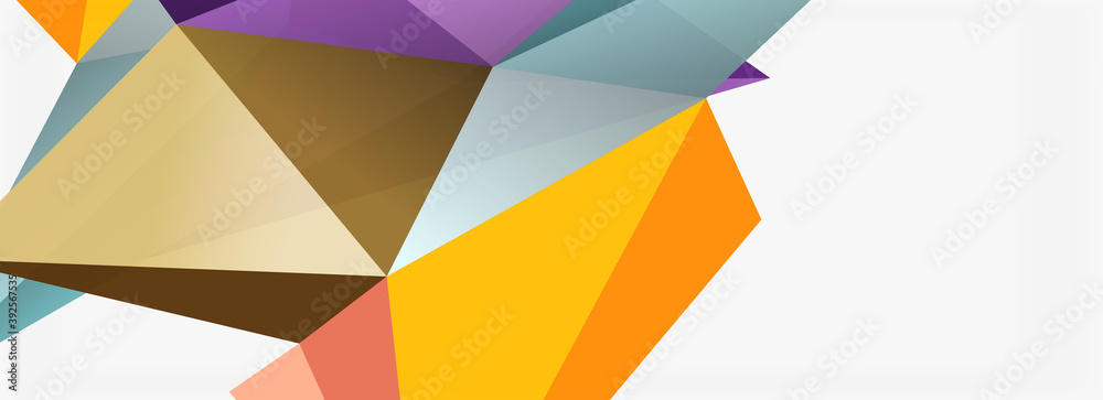 3d mosaic abstract backgrounds, low poly shape geometric design 3d mosaic abstract backgrounds, low poly shape geometric design