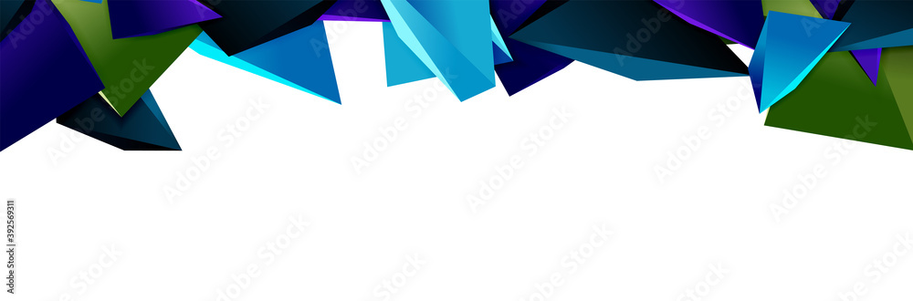 Triangle mosaic abstract background, 3d triangular low poly shapes. Geometric vector illustration for covers, banners, flyers and posters and other Triangle mosaic abstract background, 3d triangular low poly shapes. Geometric vector illustration for covers, banners, flyers and posters and other