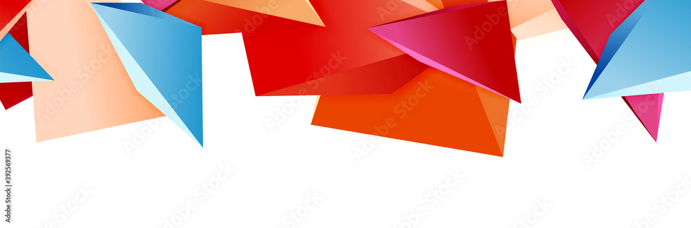 Triangle mosaic abstract background, 3d triangular low poly shapes. Geometric vector illustration for covers, banners, flyers and posters and other Triangle mosaic abstract background, 3d triangular low poly shapes. Geometric vector illustration for covers, banners, flyers and posters and other