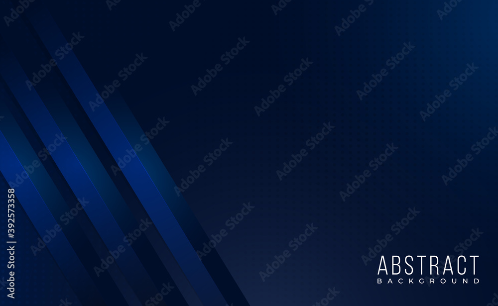Modern 3d dark blue shiny abstract background with glowing edges and shadows Modern 3d dark blue shiny abstract background with glowing edges and shadows