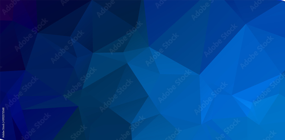 Blue vivid polygonal mosaic background, creative design templates Illustration Blue vivid polygonal mosaic background, creative design templates Illustration