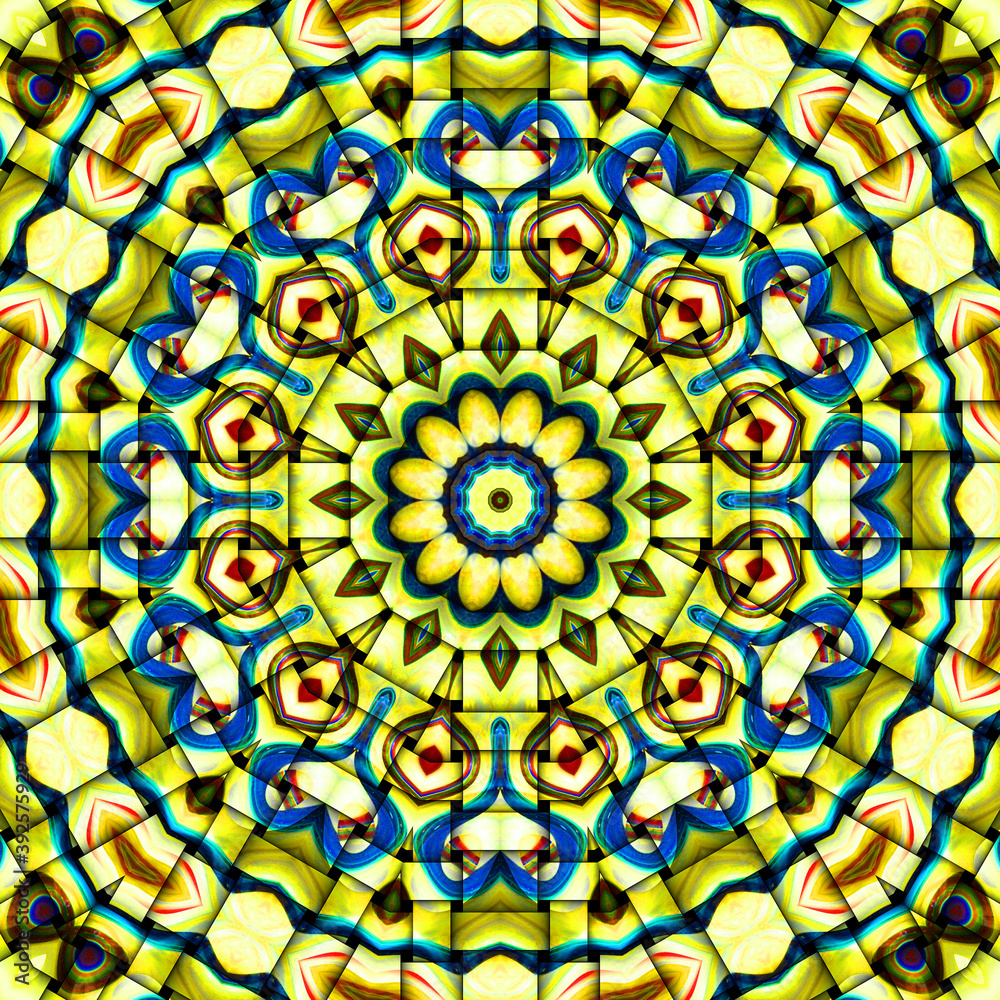 Colorful abstract mosaic background image Colorful abstract mosaic background image