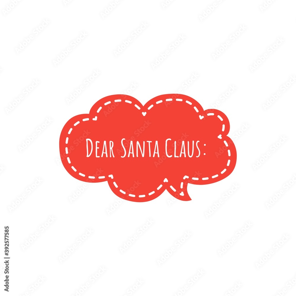 ''Dear Santa Claus'' Christmas Lettering Design ''Dear Santa Claus'' Christmas Lettering Design