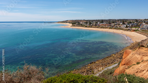 The iconic Christies Beach esplande located in South Australia on November 2 2020 © Darryl