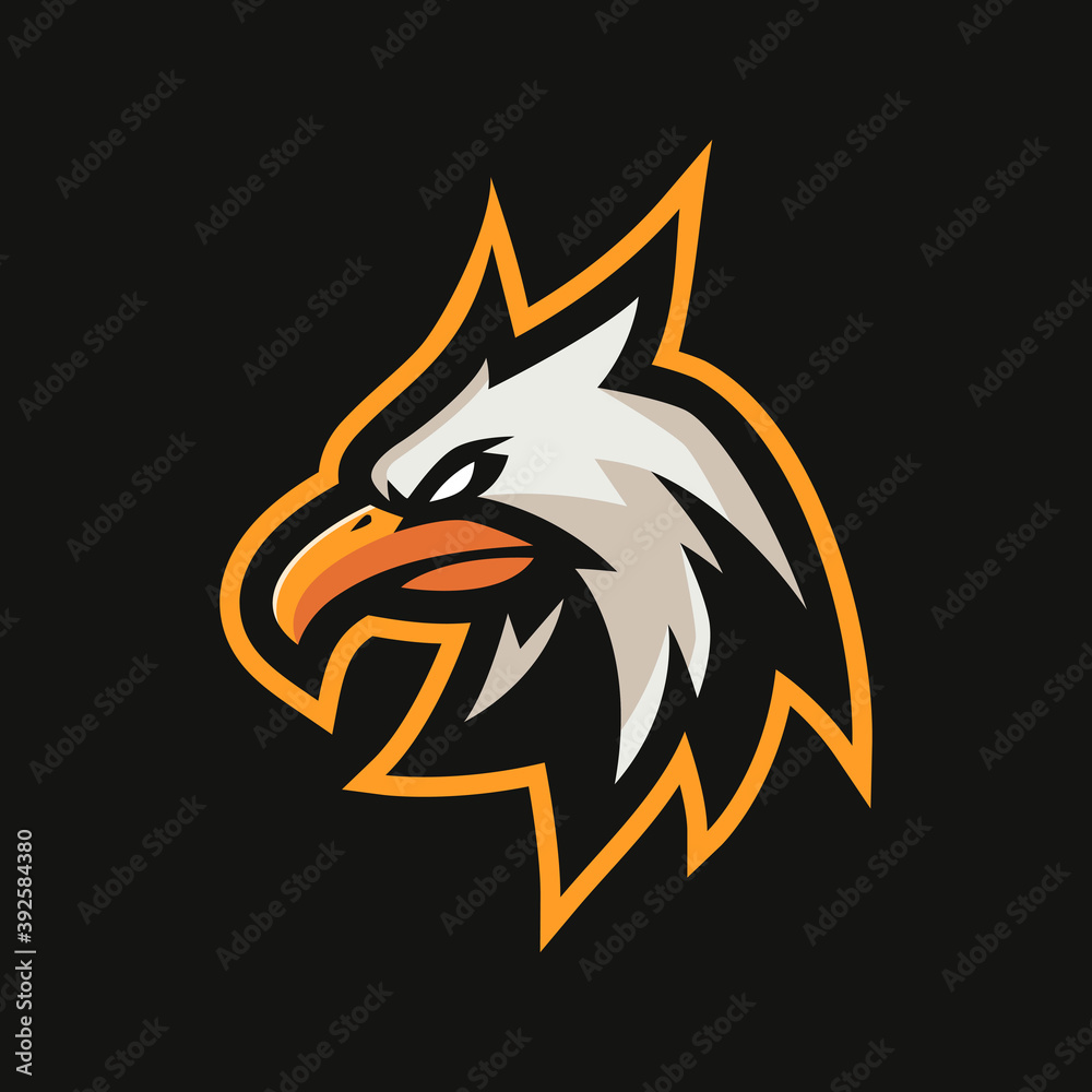 Eagle Mascot Logo
