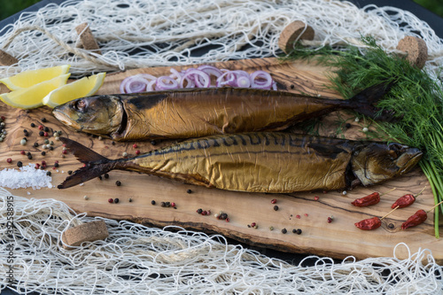 geräucherter Fisch photo