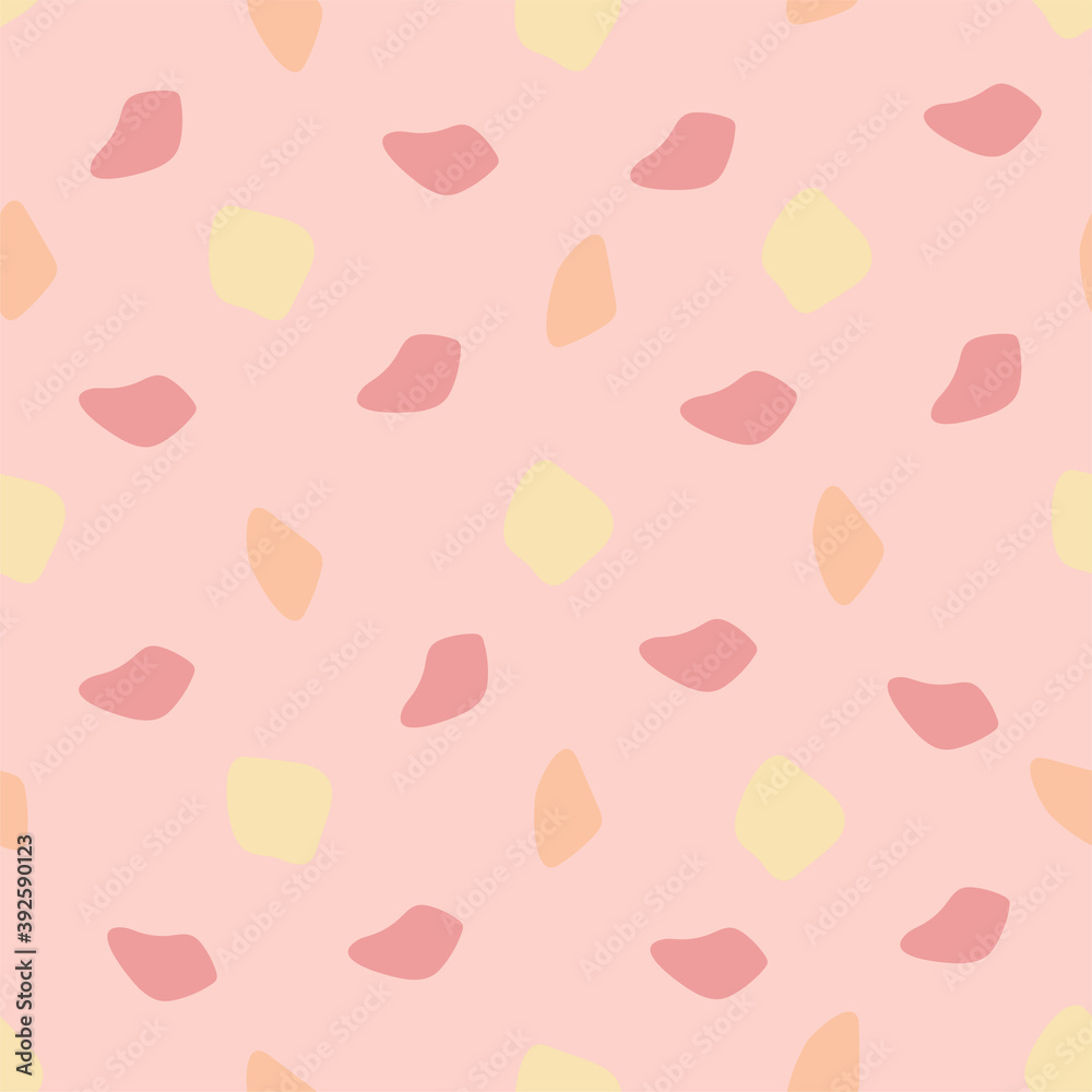 Abstract stains seamless pattern. Pink vector background for valentines day or wedding. Abstract stains seamless pattern. Pink vector background for valentines day or wedding.