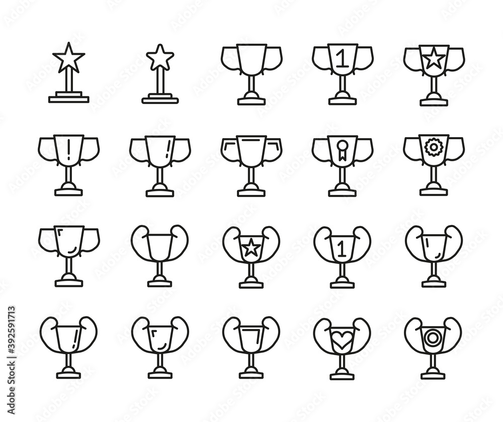 Simple Set Of Awards Outline Icons. Elements For Mobile Concept And Web Apps. Thin Line Vector Icons For Website Design And Development, App Development. Premium Pack. Simple Set Of Awards Outline Icons. Elements For Mobile Concept And Web Apps. Thin Line Vector Icons For Website Design And Development, App Development. Premium Pack.