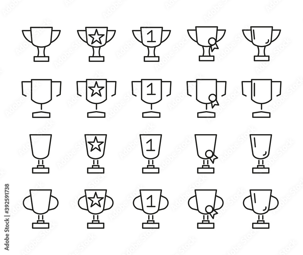 Simple Set Of Awards Outline Icons. Elements For Mobile Concept And Web Apps. Thin Line Vector Icons For Website Design And Development, App Development. Premium Pack. Simple Set Of Awards Outline Icons. Elements For Mobile Concept And Web Apps. Thin Line Vector Icons For Website Design And Development, App Development. Premium Pack.