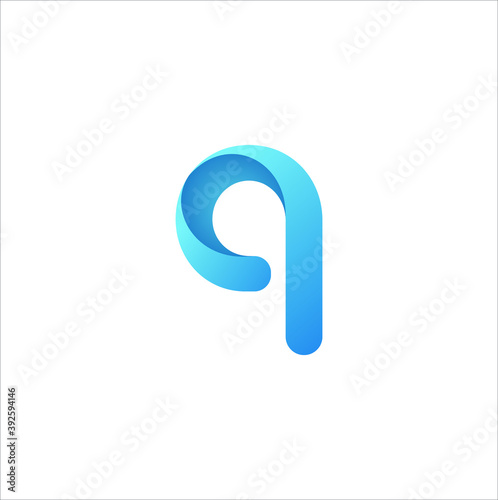 letter q modern logo design vector concept