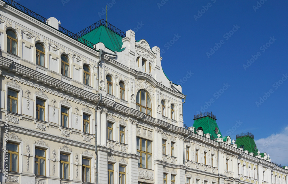 Fototapeta premium facade of the building