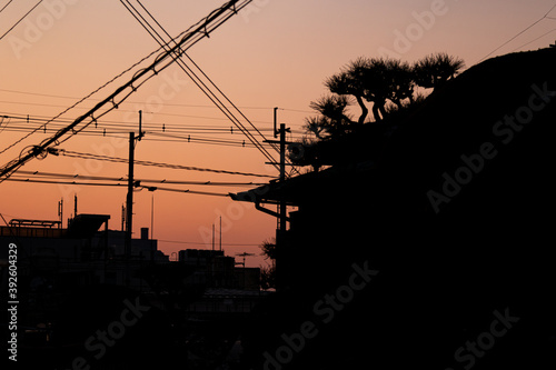 Crépuscule sur Kyoto