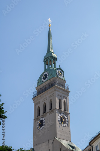 The Church of St. Peter (Peterskirche), Munich, Bavaria