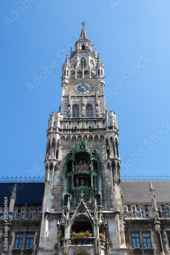 New town hall Munich (Neues Rathaus) in Bavaria